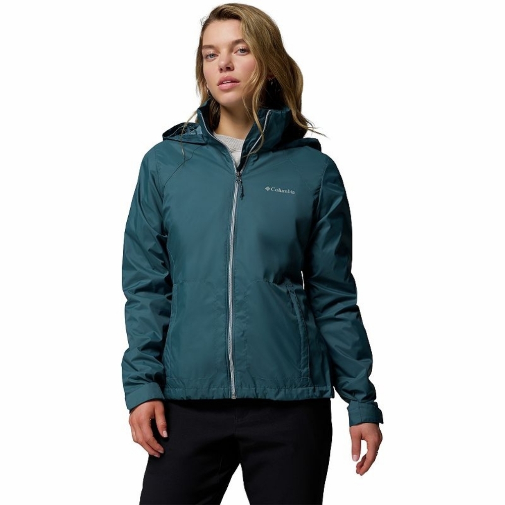 Like New Columbia Aqua Hooded Outdoor Jacket